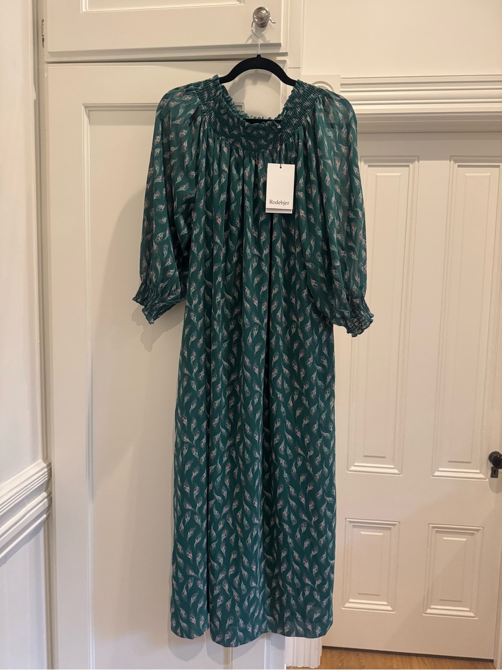 Rodebjer Green Printed Maxi 👗 S new with tags